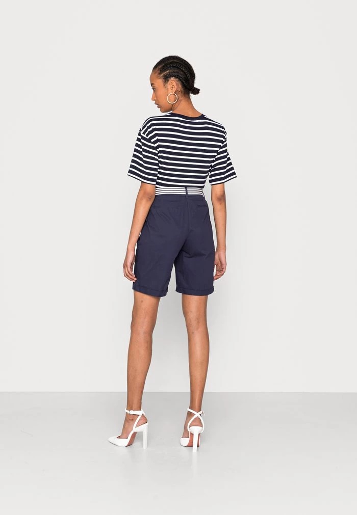 Pantalons ANNA FIELD Anna Field Shorts Bleu Marine Femme | NKA-7701728